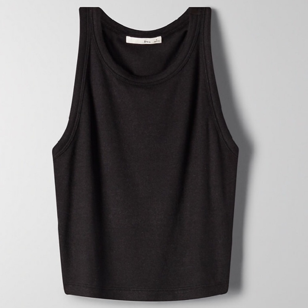 Wilfred Free grey crop top
